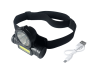 Headlamp with USB charging LED+COB (plastic)