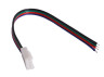 A2543 male connector white with 150mm wire, RGB LEDUA