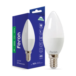 LED lamp Feron LB-737 6W E14 4000K