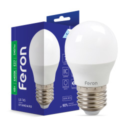 LED lamp Feron LB-745 6W E27 6400K