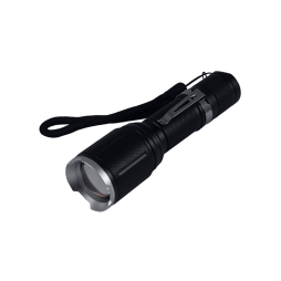 Lamp rechargeable 1860-T6, 1x18650, 220V charger, cigarette lighter