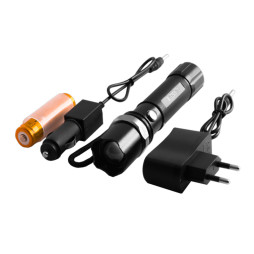 Lamp T8626/Т2626-T6, 1х18650/3хААА, Z/U 220V/12V, zoom, Box Police
