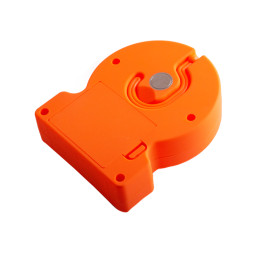 Camping flashlight 037-A-COB+8SMD(white)+5SMD(red),magnet,hanging hook,siren,3xAA