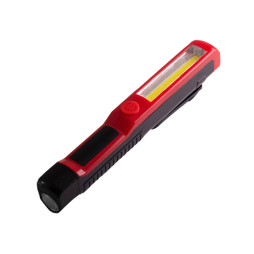 Camping flashlight Q3-LM+COB, 3xAAA, magnet