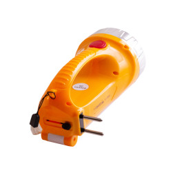 Handheld LED flashlight YJ-2804 7+4LED rechargeable (4LED side panel) without warranty