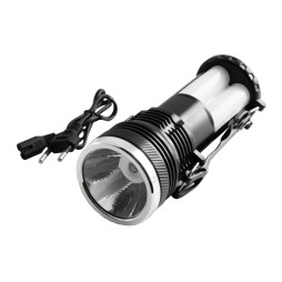 Handheld LED flashlight YJ-2881T 1LED+24SMD rechargeable without warranty