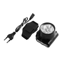LED headlamp YJ-1829 5 LED rechargeable without warranty