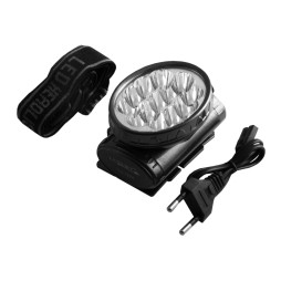 LED headlamp YJ-1898 13 LED 2 modes rechargeable without warranty
