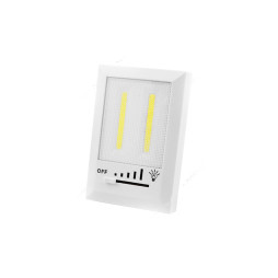 Universal light in the form of a switch HB322-2COB, magnet, Velcro, 4xAAA without warranty Lemanso