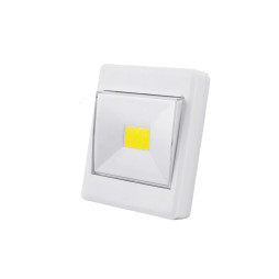 Universal light in the form of a switch KL1701/305-COB, magnet, Velcro, 3xAAA without warranty Lemanso
