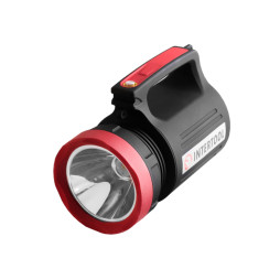 Battery flashlight INTERTOOL LB-0105 1LED 5W+22 SMD remote solar panel without warranty
