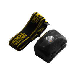 Lamp 94-0812 headlamp, 4 modes, 59*41*32 mm, WHITE LED + 2 x RED LED Master-Tool
