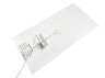 Heating film rectangular for mirrors (anti-fog) 250*500mm 220-240V