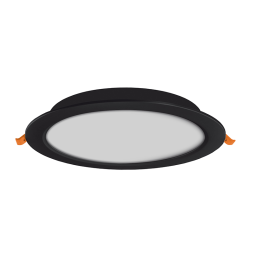 LED recessed round lamp 20W 5000K 220V Black (VL-DLBR-205B) VIDEX