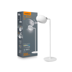 Desktop rechargeable lamp 3W 5V 3000-5500K white (VLE-TF18W) VIDEX