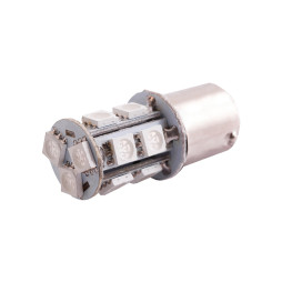 LED car lamp T25-5050-13SMD 1156 red 12V LEDUA