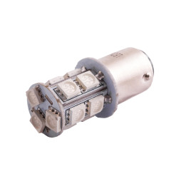 LED car lamp T25-5050-13SMD 1157 red 12V LEDUA