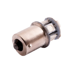 LED car lamp T25-5050-8SMD 1156 red 12V LEDUA