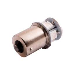 LED car lamp T25-5050-8SMD 1156 yellow 12V LEDUA