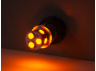 LED car lamp T25-5050-8SMD 1156 yellow 12V LEDUA