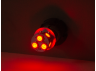 LED car lamp T25-5050-8SMD 1157 red 12V LEDUA