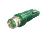 LED car lamp T5-1pc-concave LED green 12V LEDUA