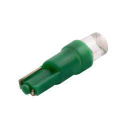 LED car lamp T5-1pc-concave LED green 12V LEDUA