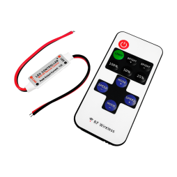 Single-channel mini dimmer 12A 5-24V radio - 11 buttons LEDUA