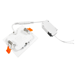 LED recessed lamp 5w square 6400k