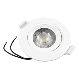 LED recessed lamp 7w 220V round 3000k