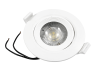 LED recessed lamp 7w 220V round 3000k