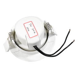 LED recessed lamp 7w 220V round 3000k