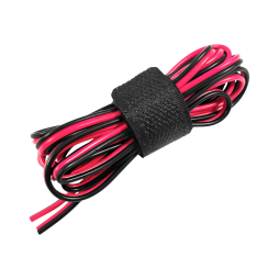 Acoustic wire BVP 2x10 red black copper (2m)