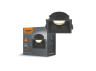 VIDEX GU10 recessed lamp lamp Square Black VL-SPF09S-B