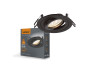 VIDEX GU10 recessed lamp lamp Round Black VL-SPF08R-B