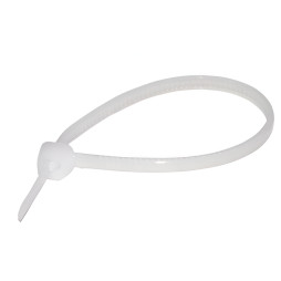 Cable ties Lemanso 100x2.5mm white (100pcs.)