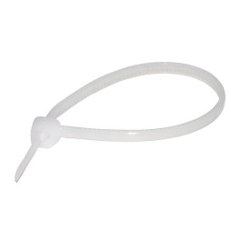 Cable ties Lemanso 250x3.5mm white (100pcs.)