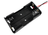 Housing for two AA batteries 30x58mm, with wires (1-0962) TCOM