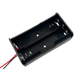 Battery case x2, 3.7V with wire BH18650-2001 (1-0989) Daier