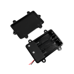 Battery case x3 "AA" 1.5V with cover, waterproof WBH5-3005 (1-0995) Daier