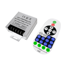 Dimmer for LED strip 36A-IR-23 buttons 12-24V 2 years warranty LEDUA