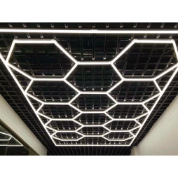 LED lamp Hexagonal 14hexs 2430x4840mm, 220-250V 615W 100-120Lm/W 6500K (LH-PL20-14h6000k) 2 years warranty LEDUA