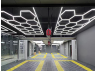 LED lamp Hexagonal 14hexs 2430x4840mm, 220-250V 615W 100-120Lm/W 6500K (LH-PL20-14h6000k) 2 years warranty LEDUA