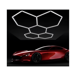 LED lamp Hexagonal 5hexs 2347x1641mm, 220-250V 168W 100-120Lm/W 6500K (LH-PL20-5h6000k) 2 years warranty LEDUA