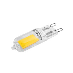 LED lamp G9 2W COB 230V 230LM 6500k transparent. LM3024 Lemanso