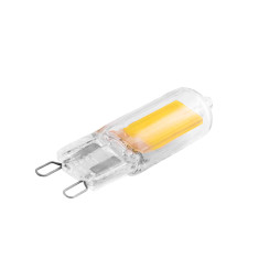 LED lamp G9 2W COB 230V 230LM 6500k transparent. LM3024 Lemanso