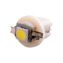 LED car lamp T5-B8.5-1smd-5050 LED white 12V LEDUA