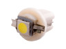 LED car lamp T5-B8.5-1smd-5050 LED white 12V LEDUA