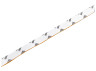 LED strip 2835-60led-8mm-12V 4.8W/m IP65 yellow LEDUA