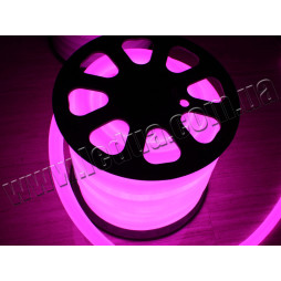 LED neon 2835-120led-7*15mm-220V, 9.6W/m IP65 pink 2 years warranty (100m) LEDUA